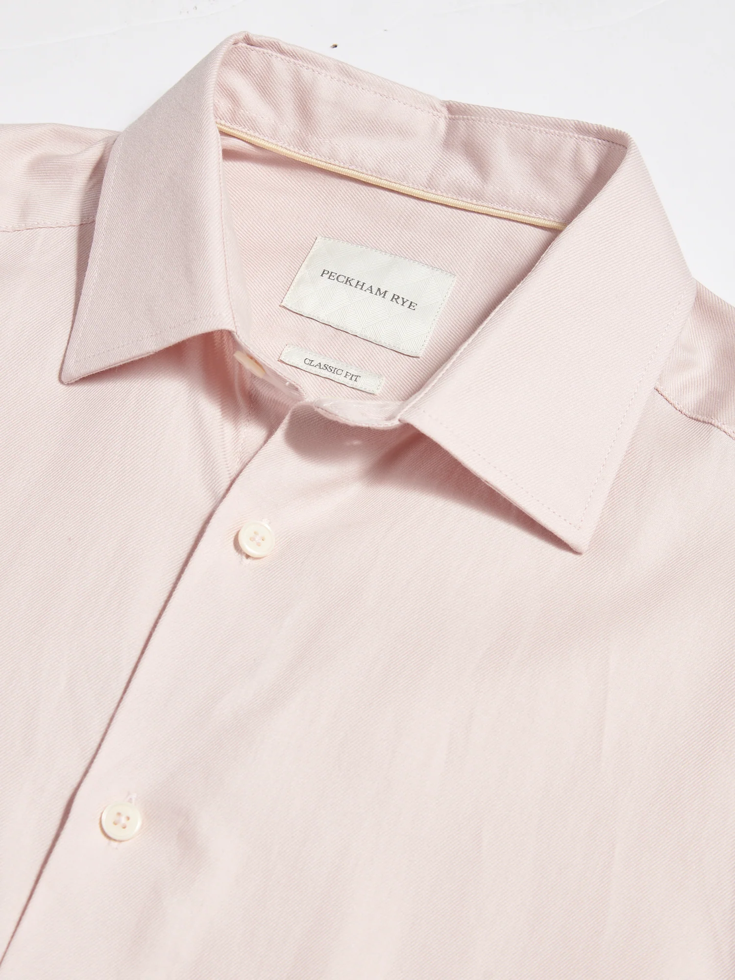 Rozay Fine Twill Shirt in Hushed Violet - Image 3