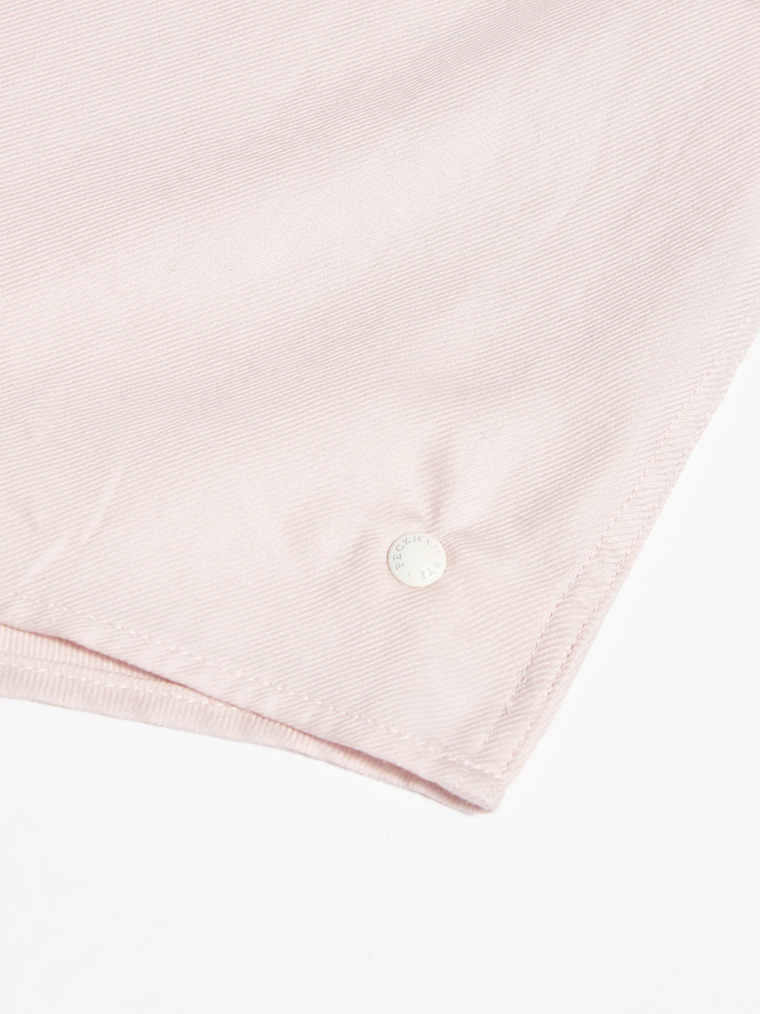 Rozay Fine Twill Shirt in Hushed Violet - Image 5