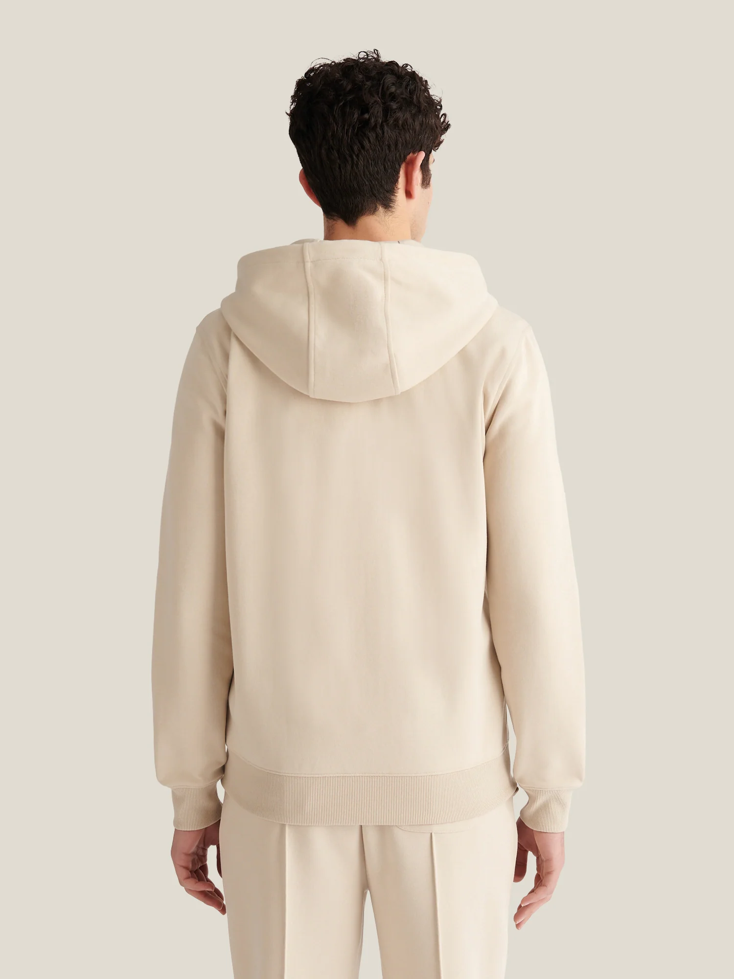 Riva Zip Hooded Jacket in Peyote - Image 5