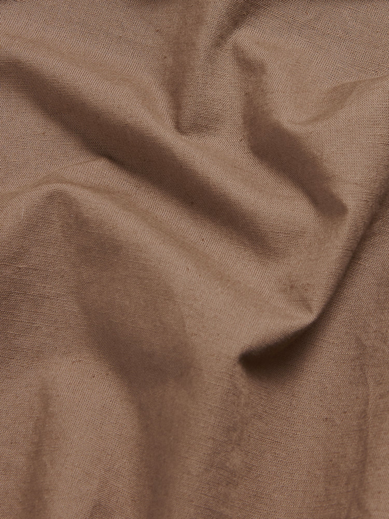 Grove Linen Blend Shirt in Caribou - Image 4