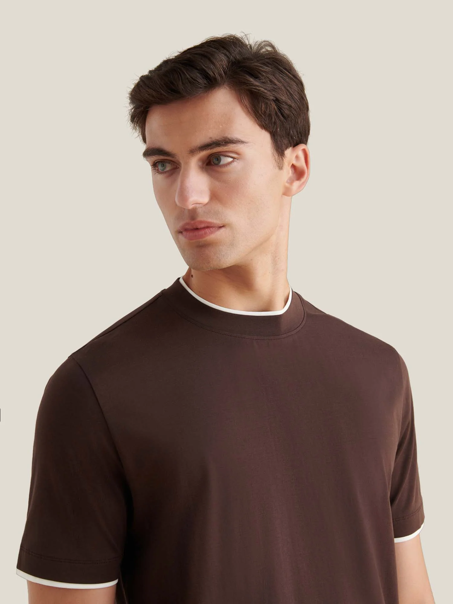 Burlington Double Layer T-Shirt in Java - Image 10