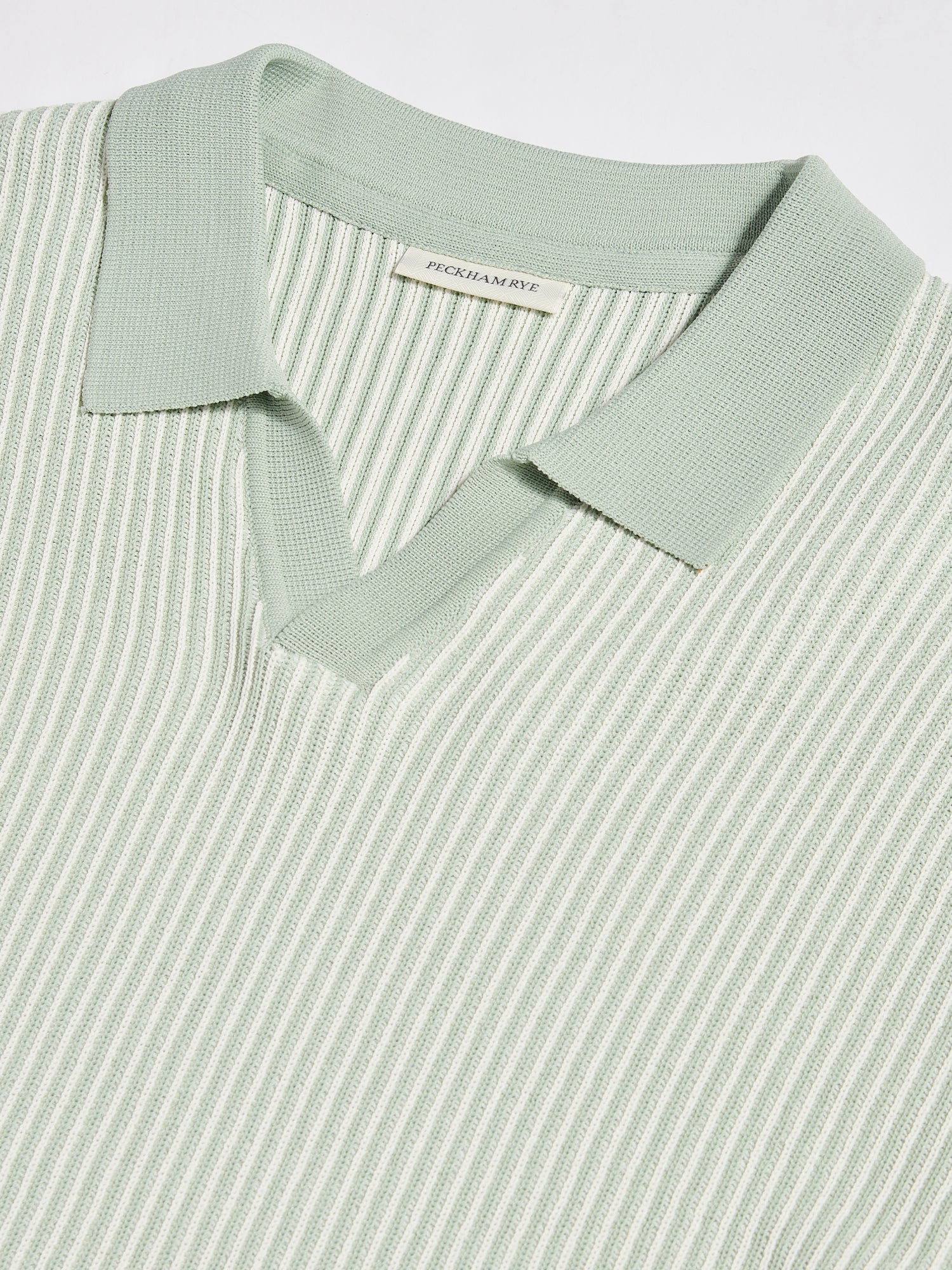 Sidney Revere Knit Polo in Seafoam - Image 11