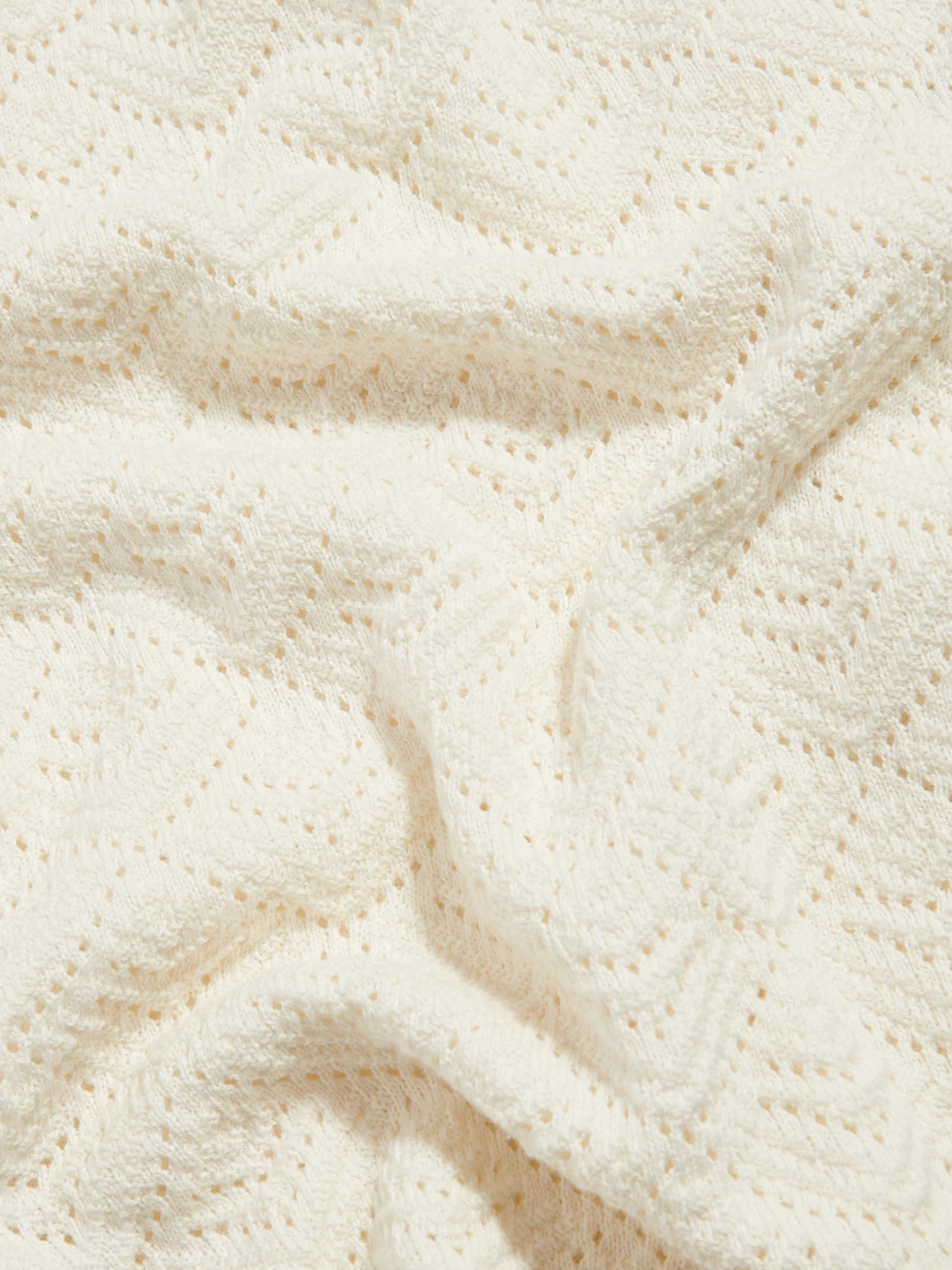 Rico Monogram Knit Shirt in Egret - Image 10