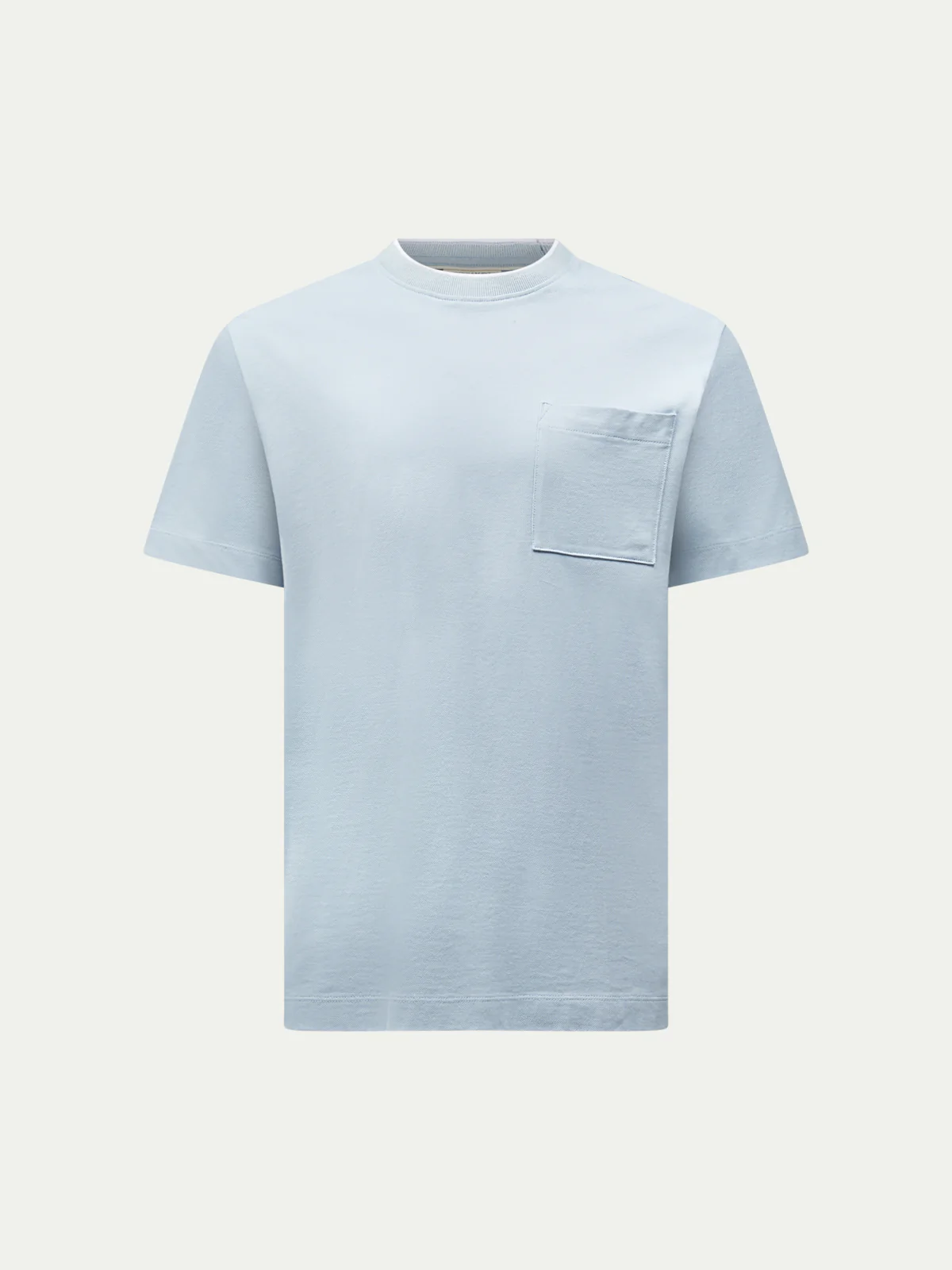 Cabana Pique Pocket T-Shirt in Blue Haze - Image 7