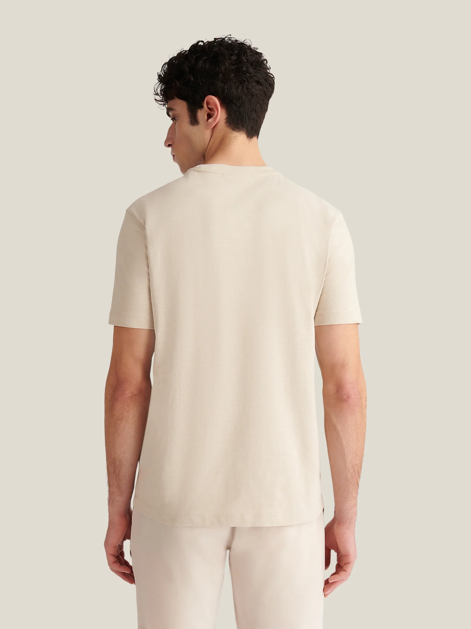 Anita Slub T-Shirt in Peyote - Image 4